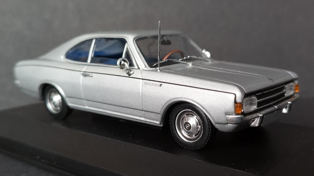 Opel Rekord C Coupe 1:43 Minichamps Pol, Auto, Ophalen of Verzenden, MiniChamps, Pauls Model Art Gmbh