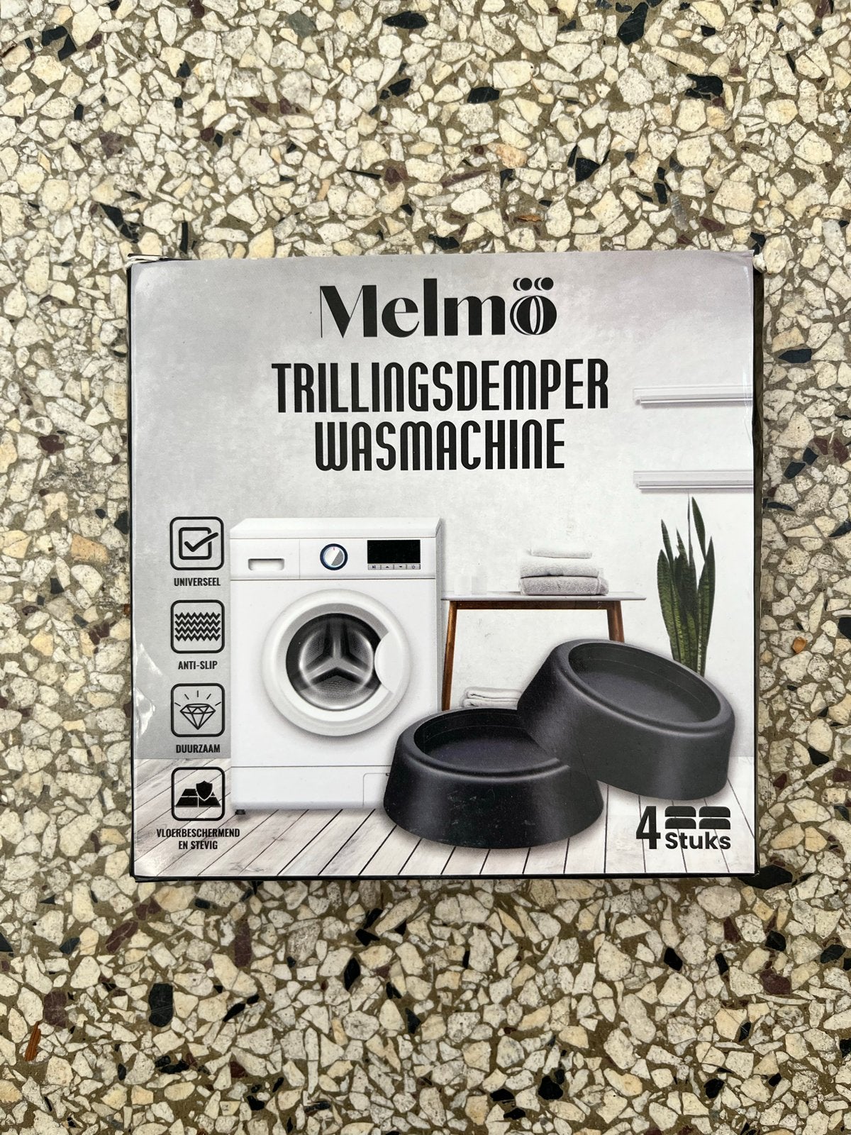 Melmö Trillingsdemper Wasmachine - Nieuw in doos, Ophalen of Verzenden, Nieuw