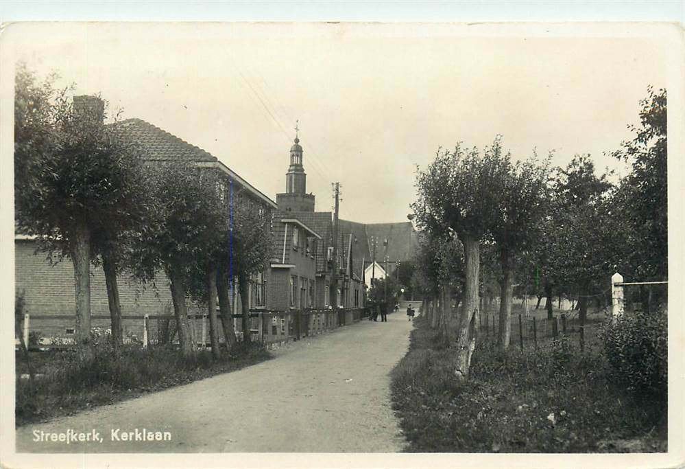 304-022-043 Streefkerk Kerklaan, Verzenden, Voor 1920, Zuid-Holland
