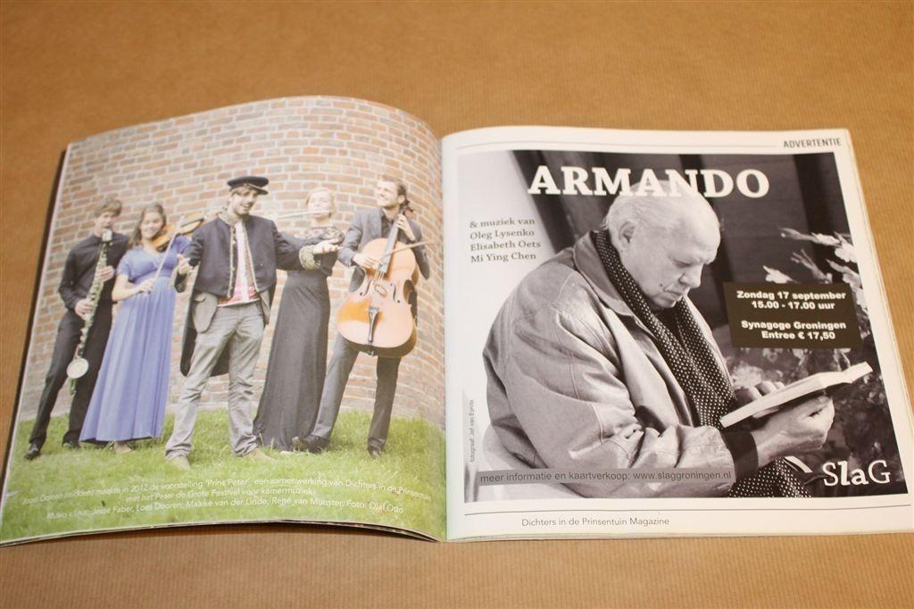 20 Jaar Dichters in de Prinsentuin — Jubileumuitgave 2017, Boeken, Ophalen of Verzenden, Gelezen
