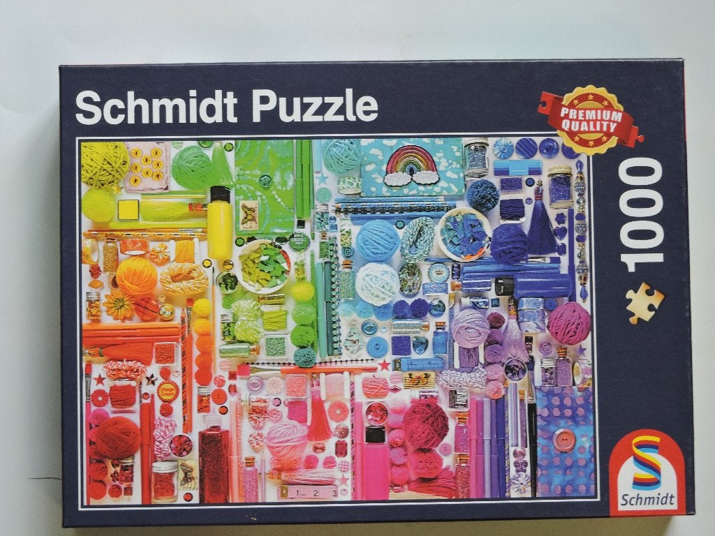 Legpuzzel Schmidt 1000 stukjes, Ophalen of Verzenden, 500 t/m 1500 stukjes, Zo goed als nieuw, Legpuzzel