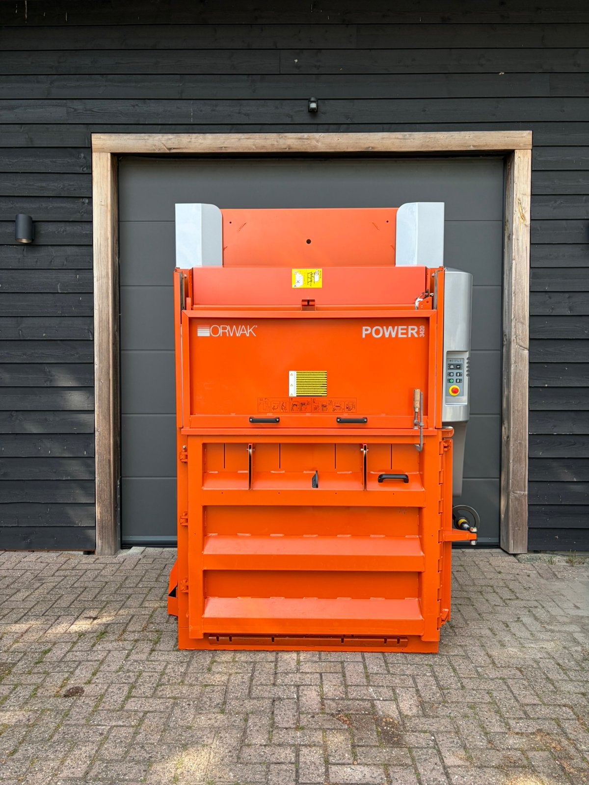 Orwak 3420SD | 26 ton | Balenpers | Papierpers | Plasticpers, Doe-het-zelf en Verbouw, Ophalen of Verzenden, Gebruikt