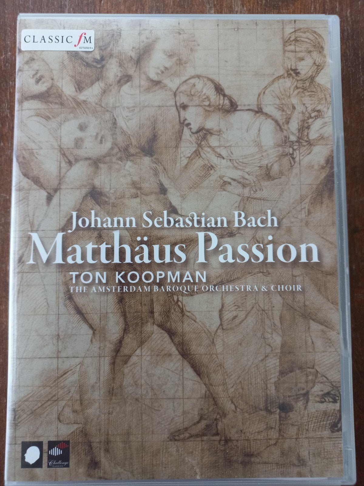 Johann Sebastian Bach - Matthäus Passion (2DVD box-set), Ophalen of Verzenden, Zo goed als nieuw, Inclusief doosje