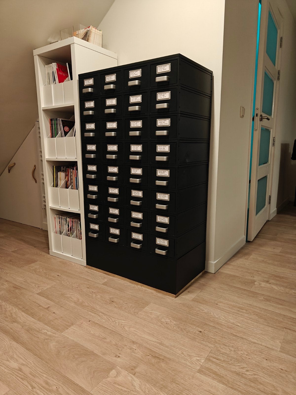 antieke vintage kast, Ophalen of Verzenden, Gebruikt, 25 tot 50 cm, Minder dan 100 cm