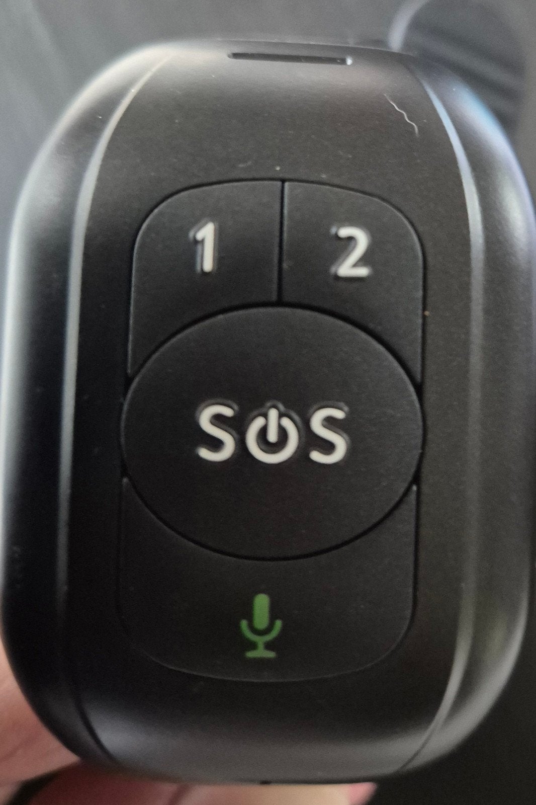 SOS horloge, Ophalen of Verzenden, Zo goed als nieuw, Zwart, Android