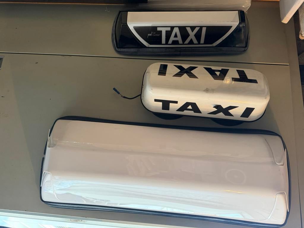 Taxi daklichten - 3 verschillende modellen, Ophalen of Verzenden, Gebruikt