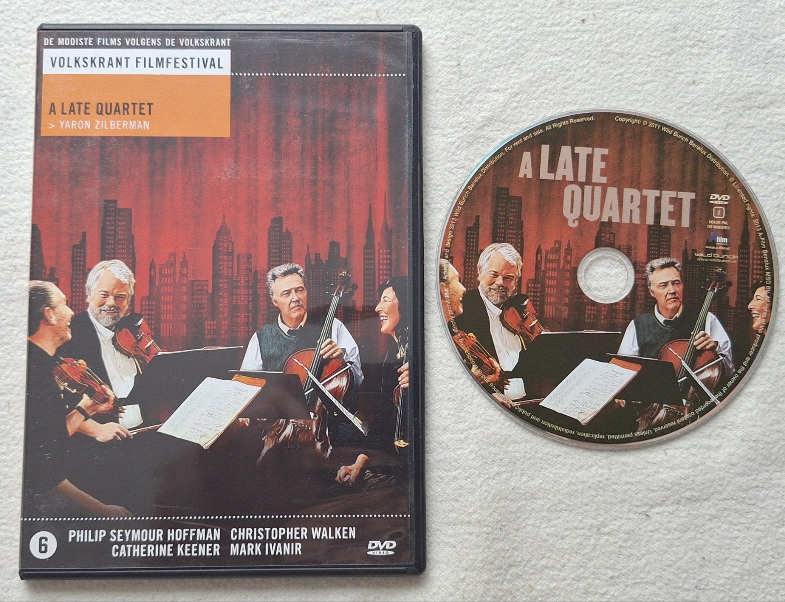 A Late Quartet ( Zilberman ) mey Seymour Hoffman, Walken, Verenigde Staten, Engels, Drama, Nederlands
