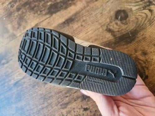 Zwarte Puma schoentjes met oranje details Maat 22 hh, Kinderen en Baby's, Babykleding | Schoentjes en Sokjes, Puma, Onbekend, Ophalen of Verzenden