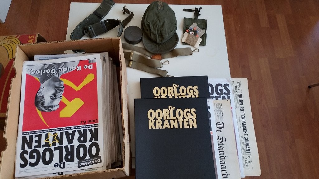 Verschillende oorlogs spullen voor de verzamelaar, Ophalen, Overige soorten, Nederland, Overige typen