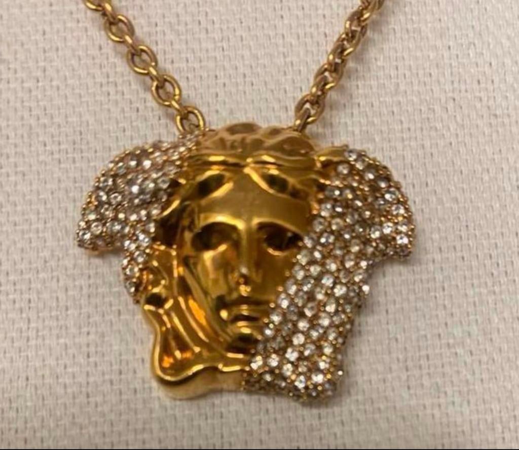 Echte Versace ketting, Ophalen of Verzenden, Zo goed als nieuw, Goud