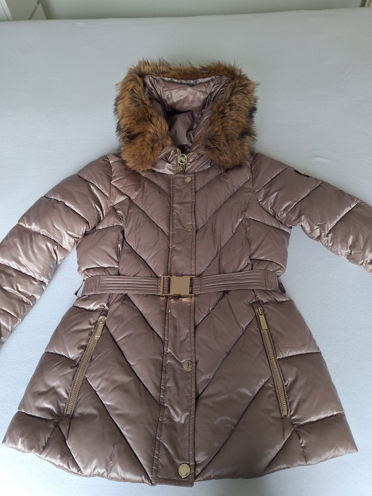 MICHAEL KORS WINTERJAS MAAT S, Ophalen, Zo goed als nieuw, Beige