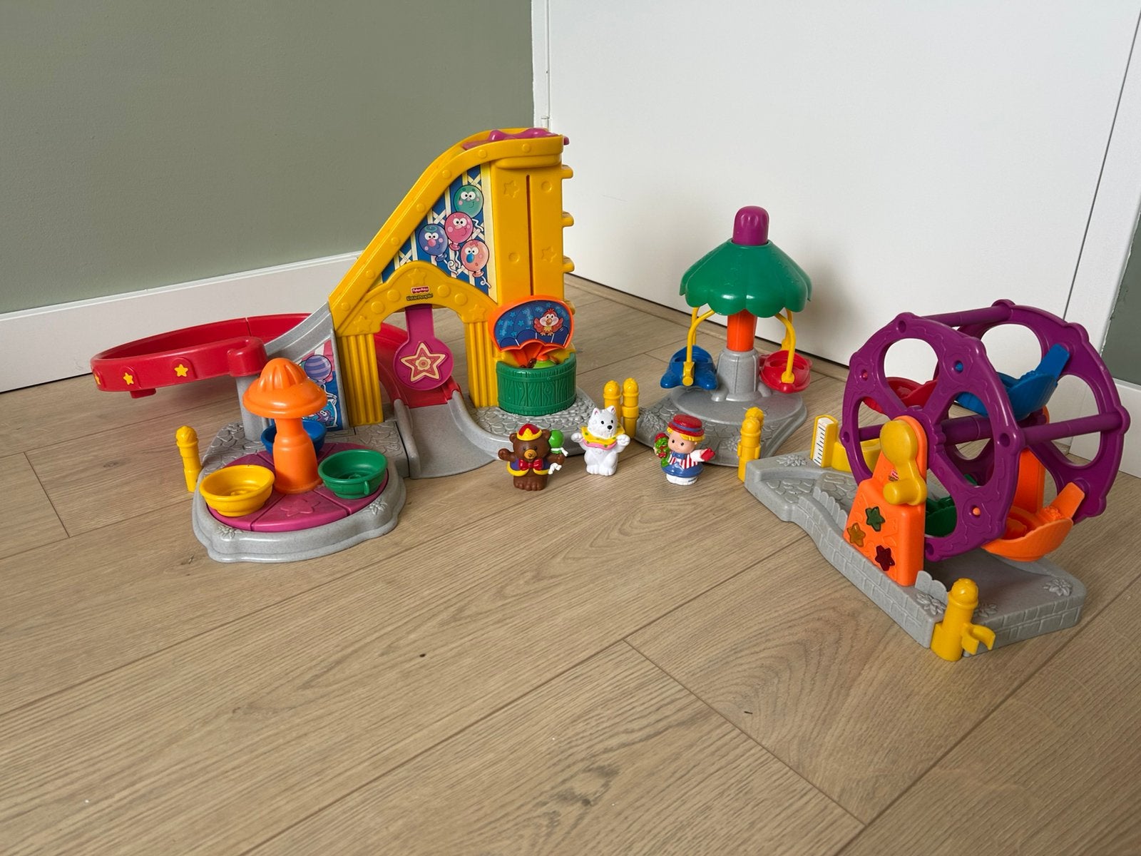 Little people pretpark, Ophalen, Gebruikt, Speelset, Met geluid