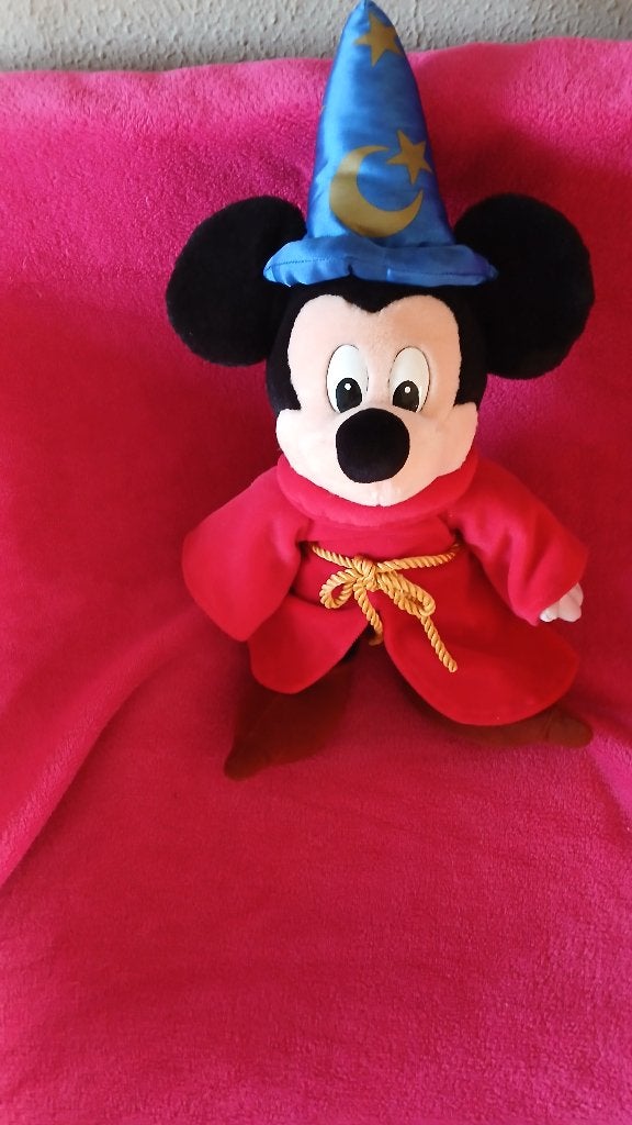 VINTAGE MICKEY MOUSE DE TOVENAARS LEERLING 50cm, Verzamelen, Ophalen of Verzenden, Mickey Mouse, Zo goed als nieuw, Knuffel
