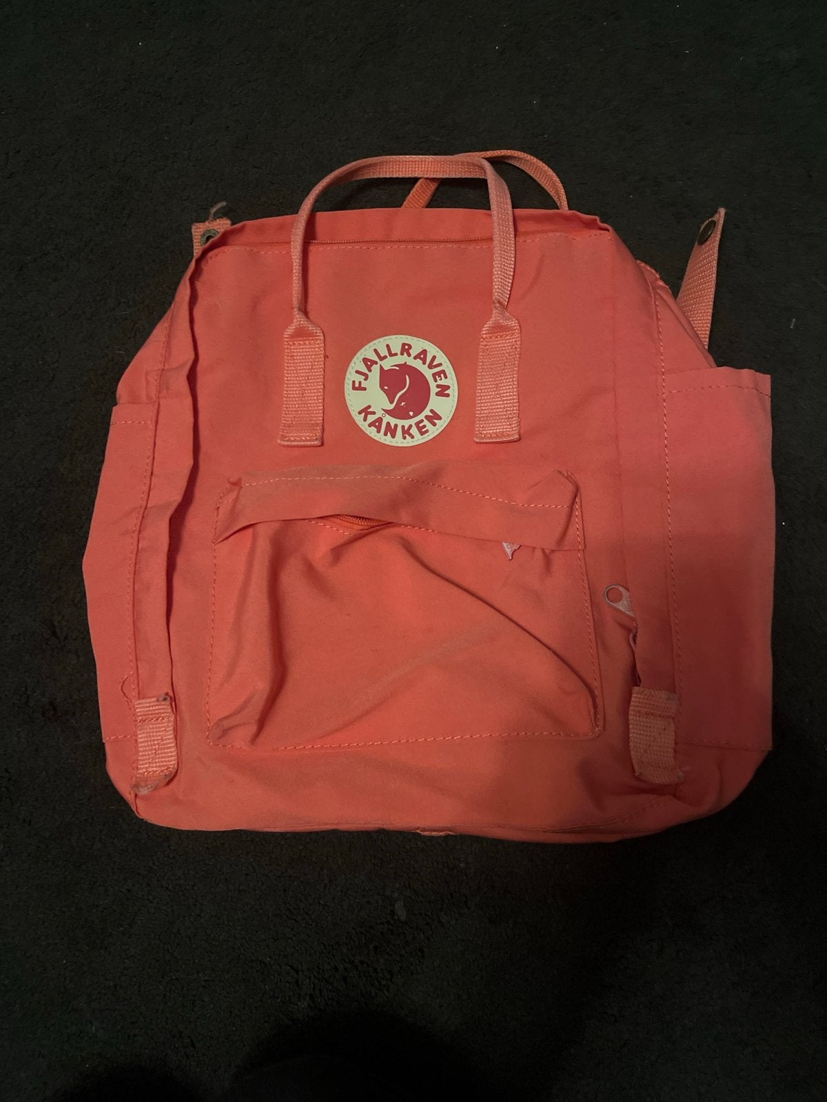Fjällräven Kånken rugzak - Koraalrood, Overige merken, Gebruikt, 25 tot 40 cm, Ophalen of Verzenden