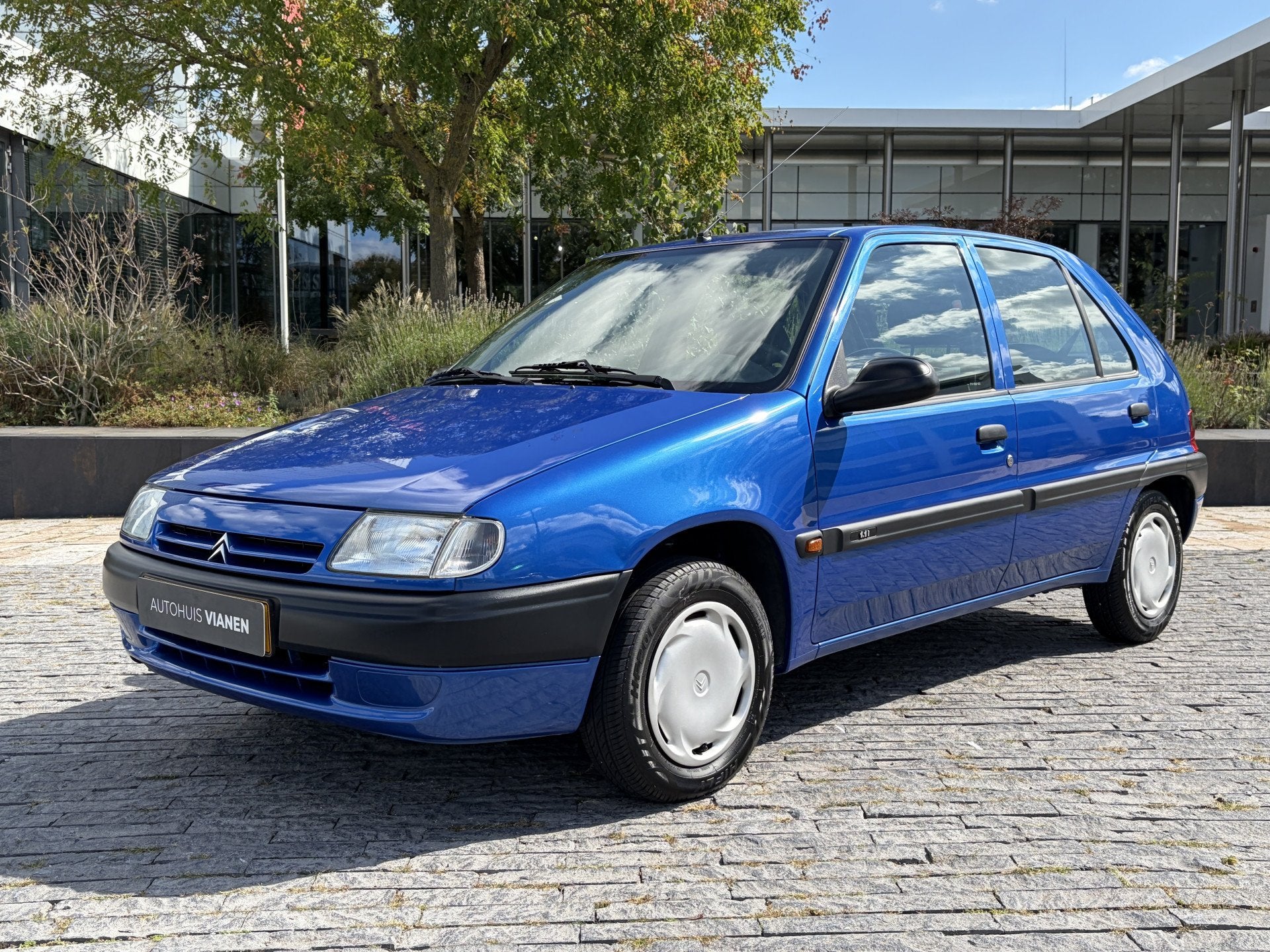Citroën Saxo / 5 Deurs / Uniek / 1 Eerste eigenaar 1.1i X, Auto's, Voorwielaandrijving, Dealer onderhouden, Zwart, Citroën