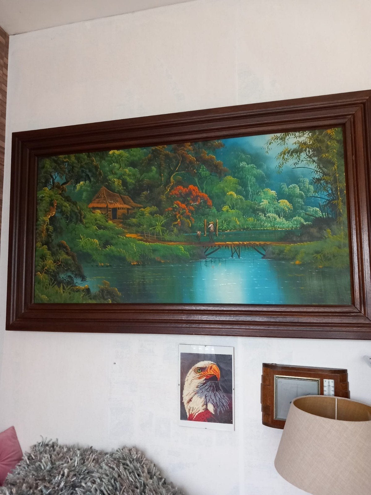 mooi schilderrij met lijst, Antiek en Kunst, Ophalen