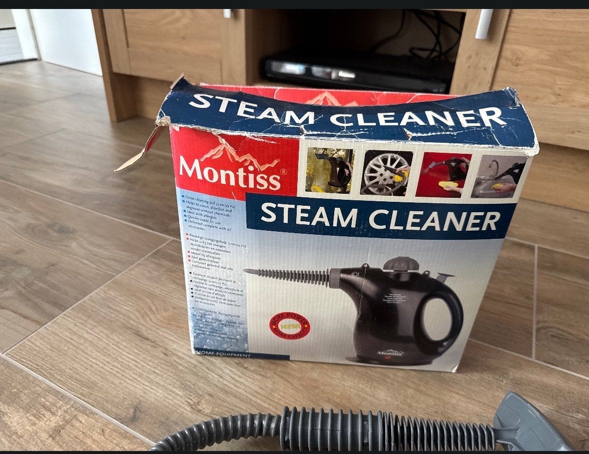 Montiss Stoomreiniger - Compact en Krachtig, Ophalen of Verzenden, Gebruikt
