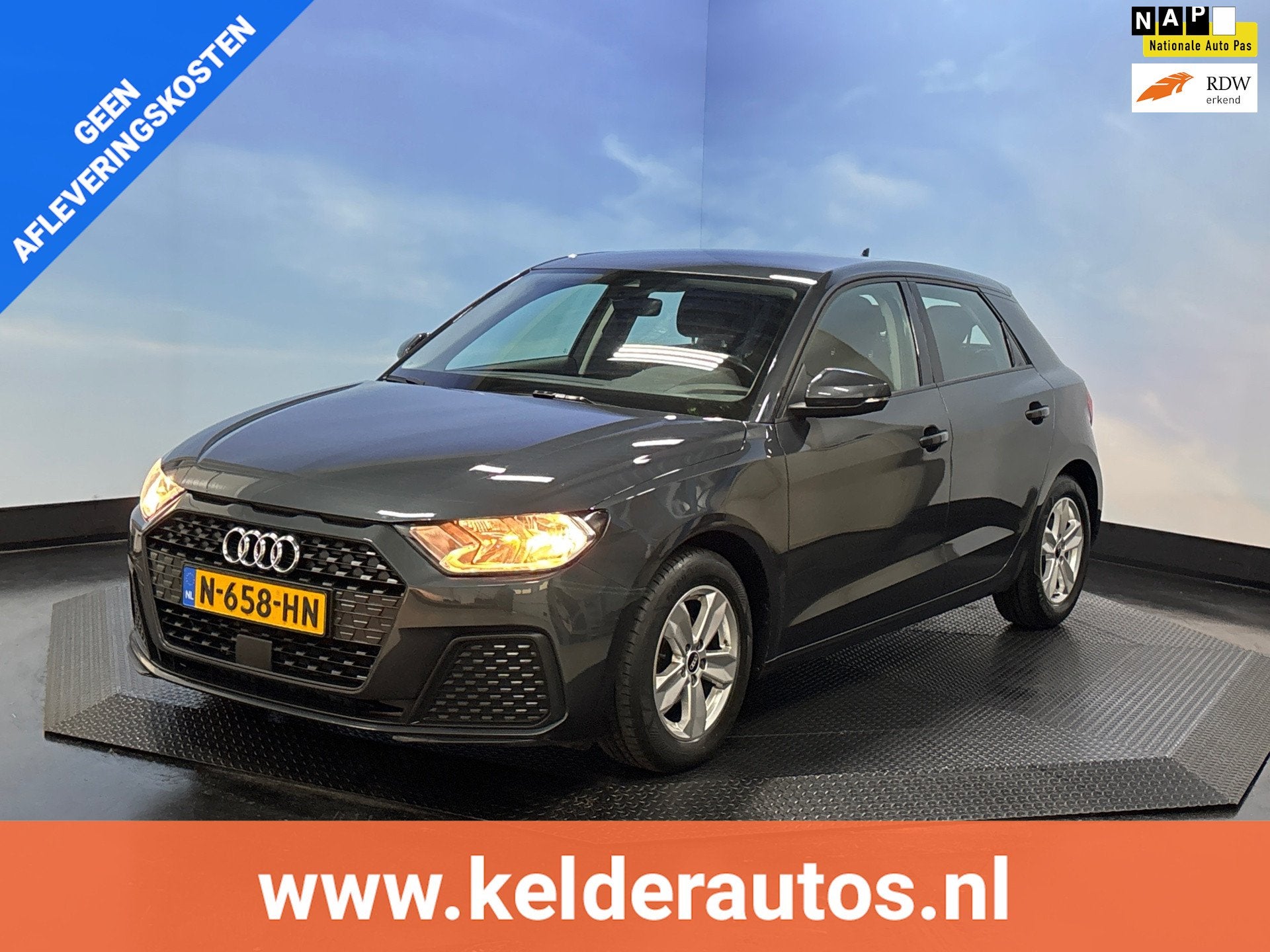Audi A1 Sportback 25 TFSI Pro Line, Stof, Euro 6, 95 pk, 49 €/maand