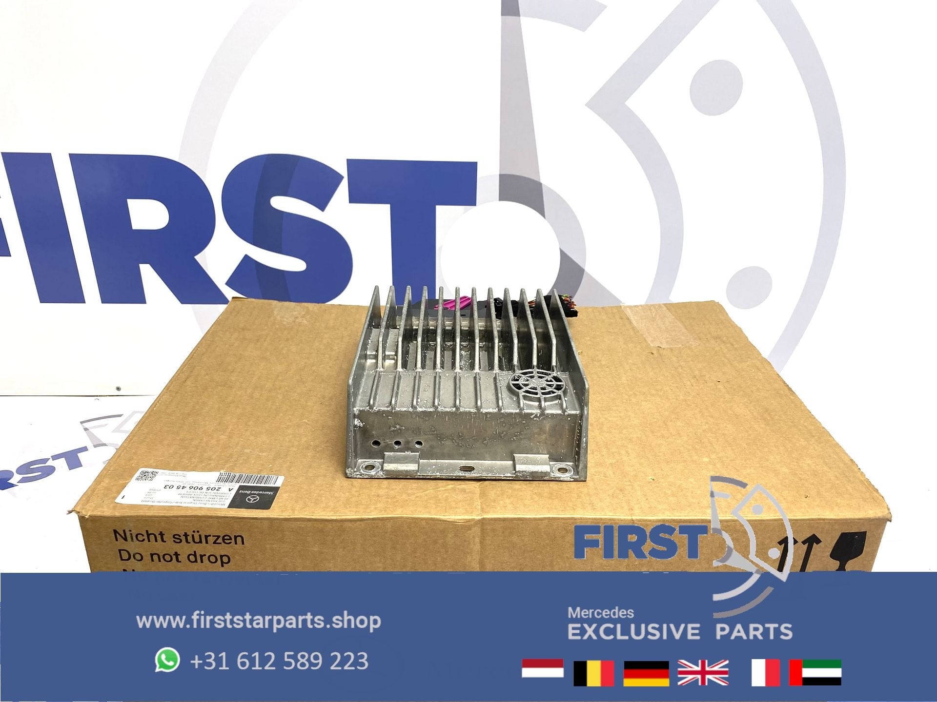 A2129002401 HARMAN BECKER VERSTERKER Mercedes Benz E KLASSE, Ophalen of Verzenden, -, -, -