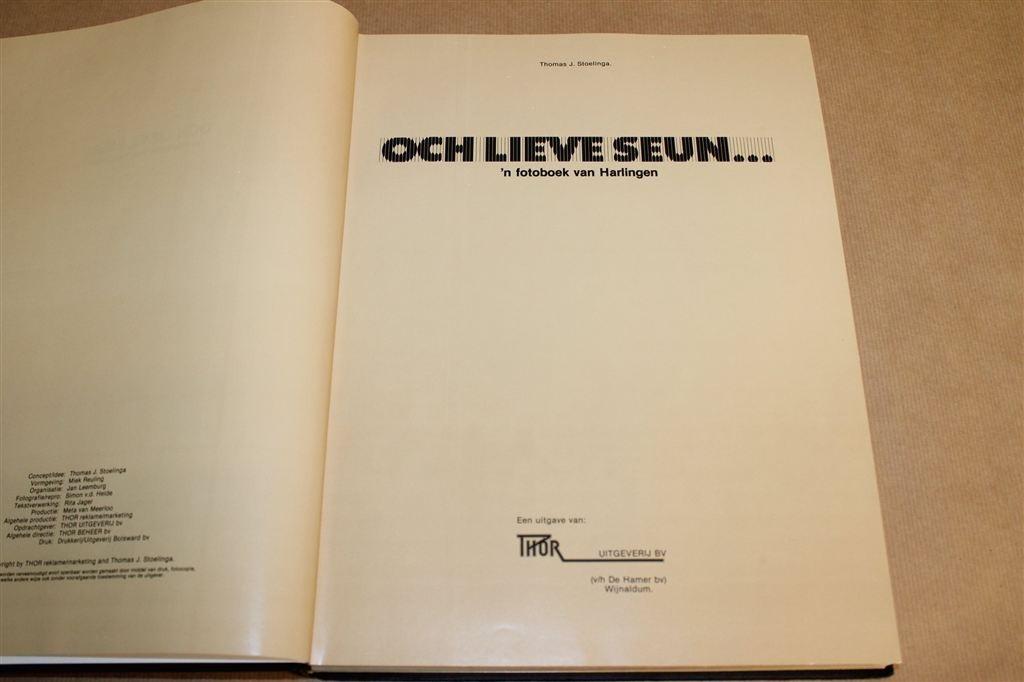Och lieve seun... — Fotoboek Harlingen 1983, Boeken, Geschiedenis | Stad en Regio, Ophalen of Verzenden, Gelezen
