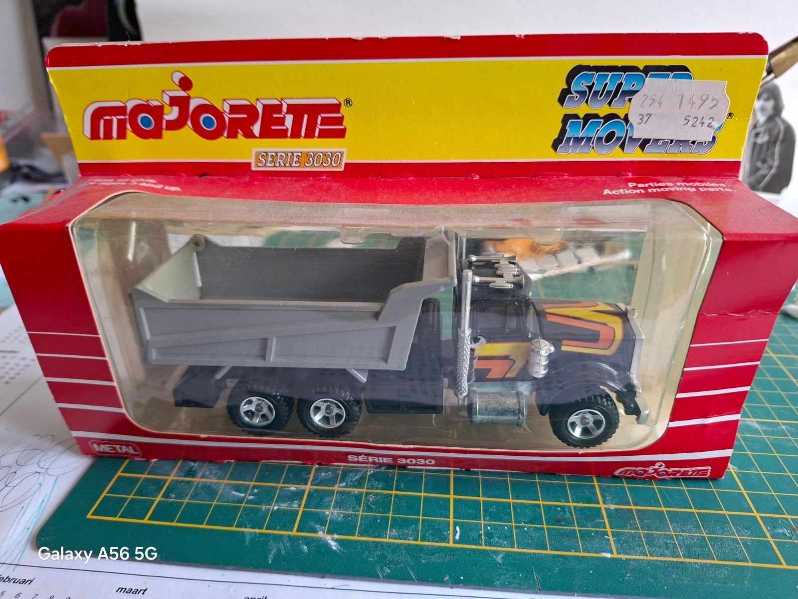 Majorette Super Movers Kenworth Kiepwagen - Nieuw in doos, Overige merken, 1:50 of kleiner, Nieuw, Ophalen of Verzenden
