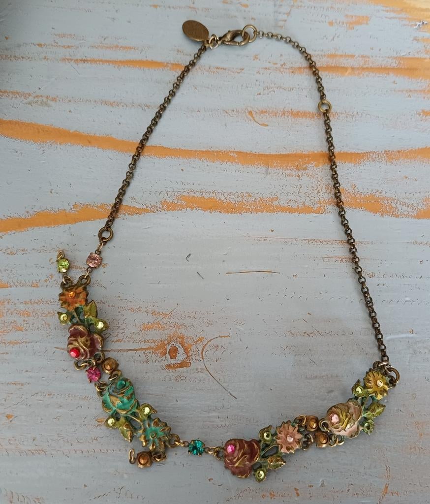 VINTAGE MICHAL NEGRIN KETTING., Sieraden, Tassen en Uiterlijk, Ophalen of Verzenden, Overige materialen