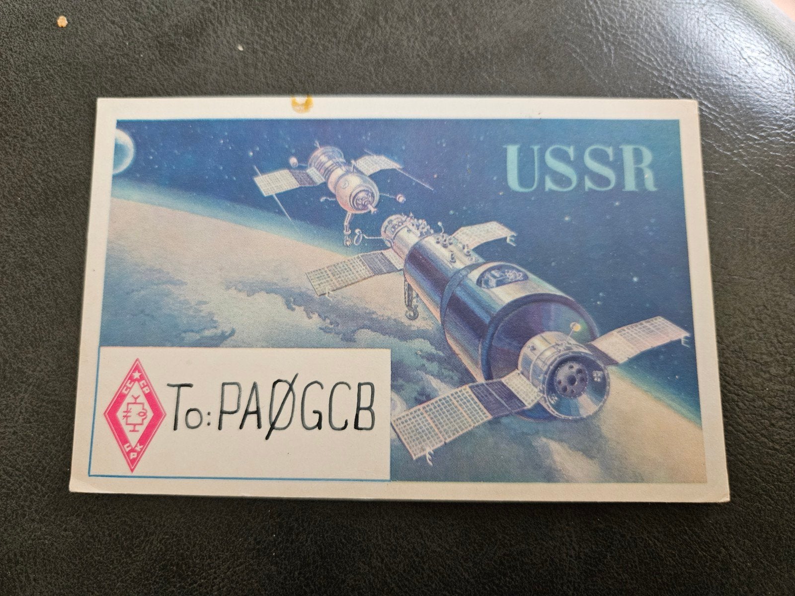 QSL Kaart USSR 1974 - PA0GCB naar UA3-122353, Verzamelen, Ophalen of Verzenden