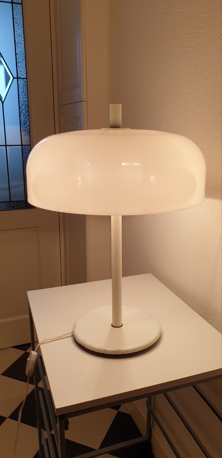 Vintage Hala Zeist Mushroom XL Tafellamp  Space Age 70 80, Antiek en Kunst, Ophalen