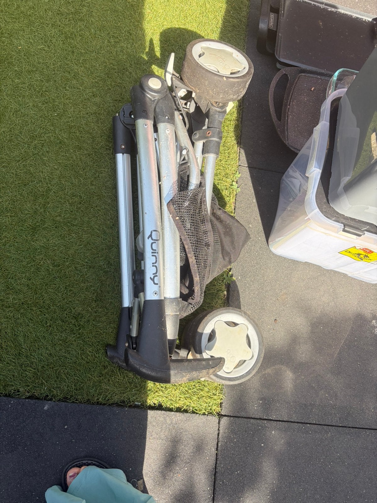 Qunny kinderwagen frame, Kinderen en Baby's, Buggy's, Ophalen of Verzenden, Zo goed als nieuw