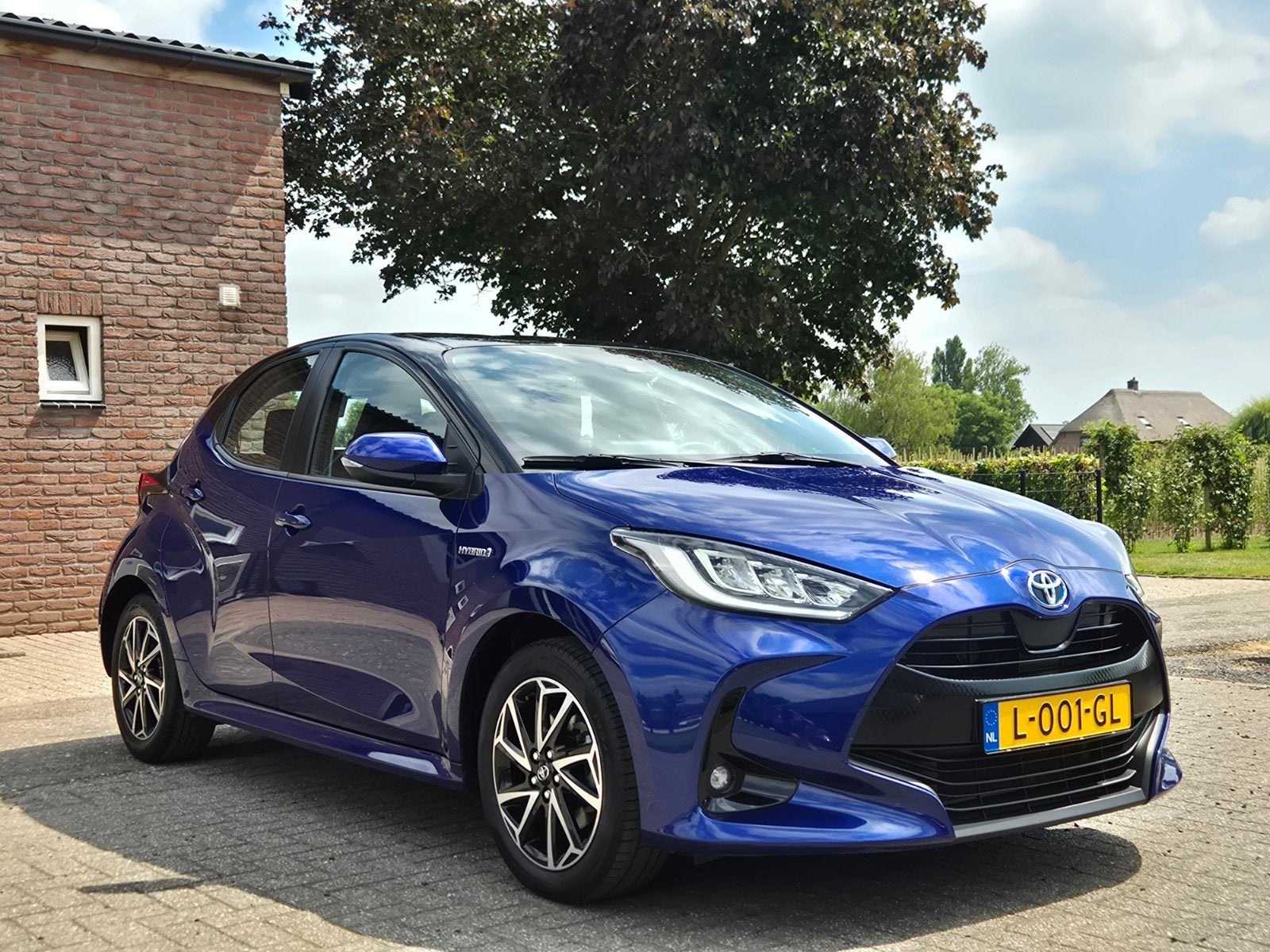 Toyota Yaris 1.5 Hybrid 116pkCVT 2021 Blauw I Trekhaak I PDC, Euro 6, Met garantie (alle), Blauw, 450 kg