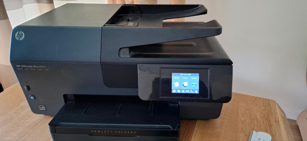 HP OfficeJet Pro 6830 - Defecte printer voor onderdelen, Ophalen, Kleur printen, Inkjetprinter, All-in-one