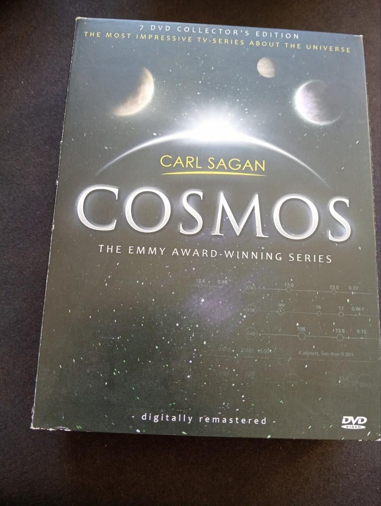 Carl Sagan cosmos 7 collectors edition, Alle leeftijden, Ophalen of Verzenden, Zo goed als nieuw