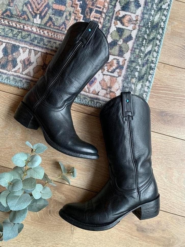Sendra cowboylaarzen 37 western boots bohemian laarzen, Hoge laarzen, -, Zwart, -