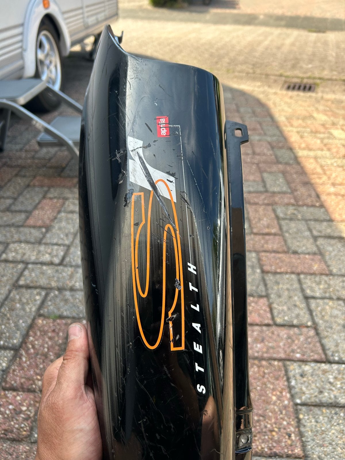Aprilia SR Stealth Achterkap, Ophalen, Gebruikt, Kap