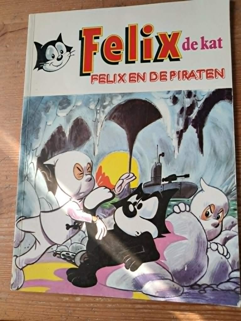 Felix en de piraten, Boeken, Stripboeken, Eén stripboek, Semic Press, Ophalen, Gelezen