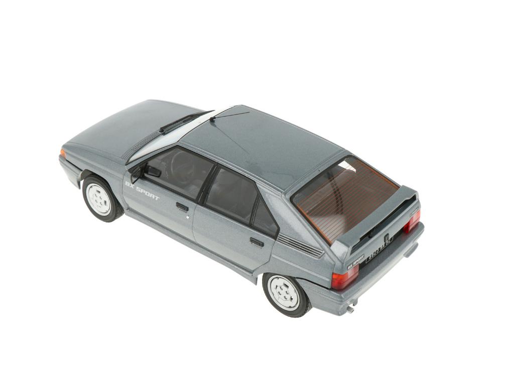 Citroen BX Sport '85 Fox Grijs NOREV schaal 1/18 ref. 181690, Hobby en Vrije tijd, Modelauto's | 1:18, Verzenden, Nieuw, Auto
