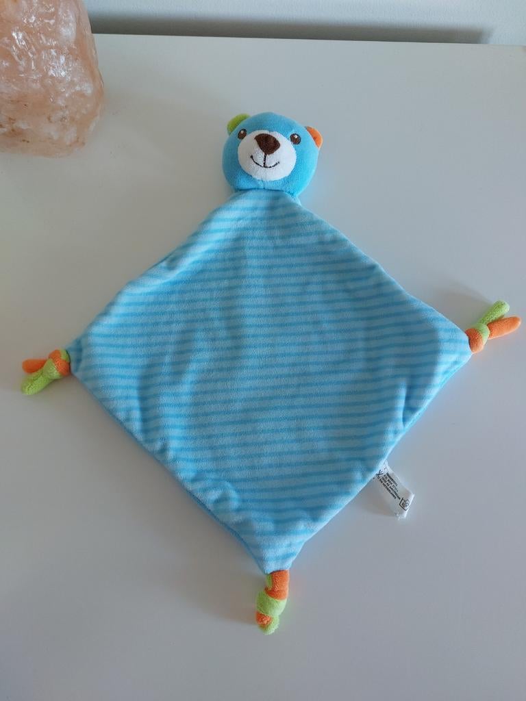 Tender toys knuffeldoekje beer, Ophalen of Verzenden, Zo goed als nieuw, Beer