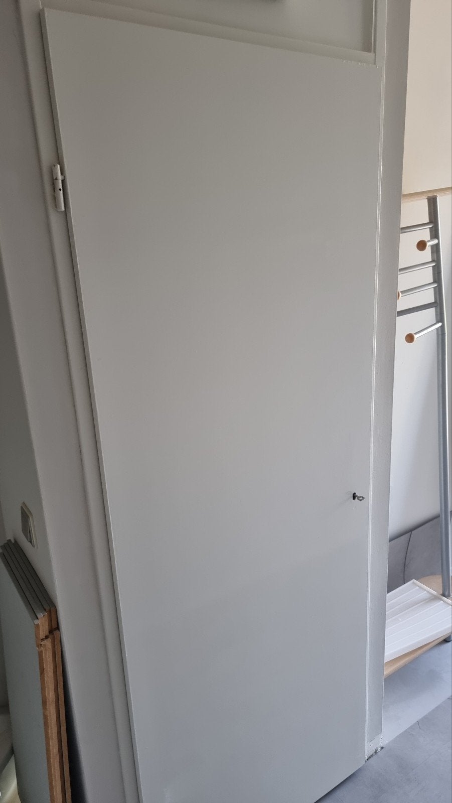 GEZOCHT: Opdek deur rechts draaiend met of zonder slot, Minder dan 80 cm, Binnendeur, Ophalen of Verzenden, 200 tot 215 cm