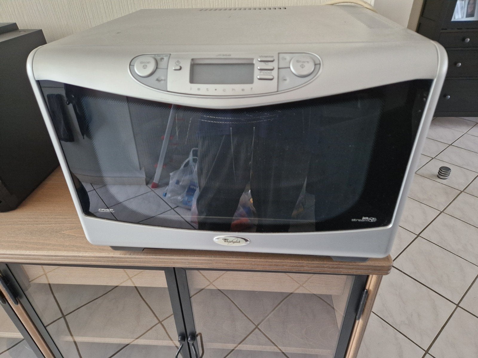 Whirlpool Combimagnetron, Witgoed en Apparatuur, Ophalen, Gebruikt