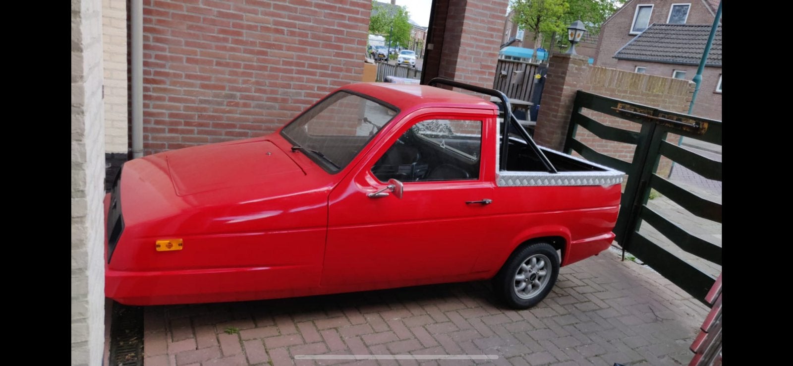 Reliant Rialto pickup custom, Auto's, Achterwielaandrijving, Zwart, 39 pk, Handgeschakeld