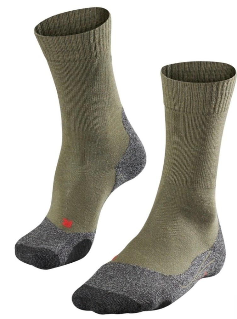 Wandelsokken Falke TK2 Men Olive 46-48, Ophalen of Verzenden, Zo goed als nieuw, Overige maten