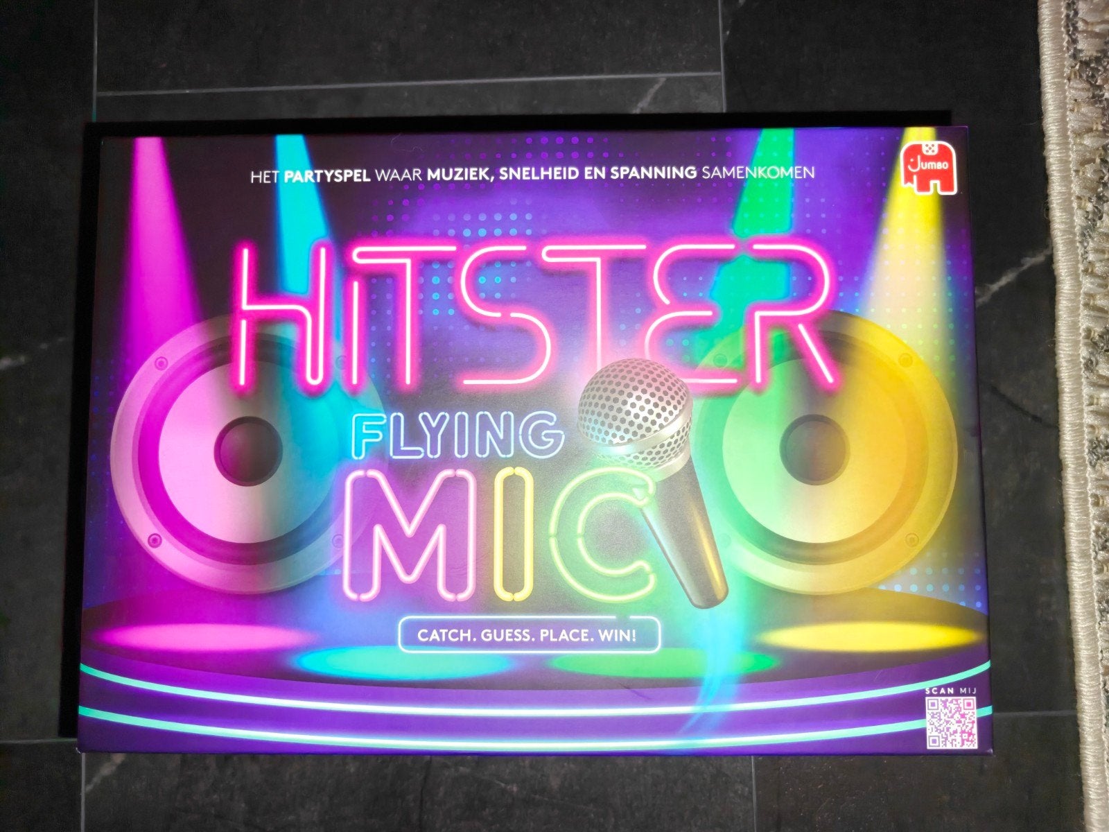 Hitster Flying Mic - Nieuw in doos!, Een of twee spelers, Ophalen of Verzenden, Nieuw, Jumbo