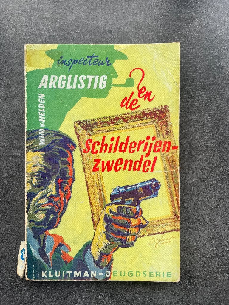Inspecteur Arglistig en de schilderrijenzwendel Wim v Helden, Boeken, Ophalen, Gelezen, Fictie