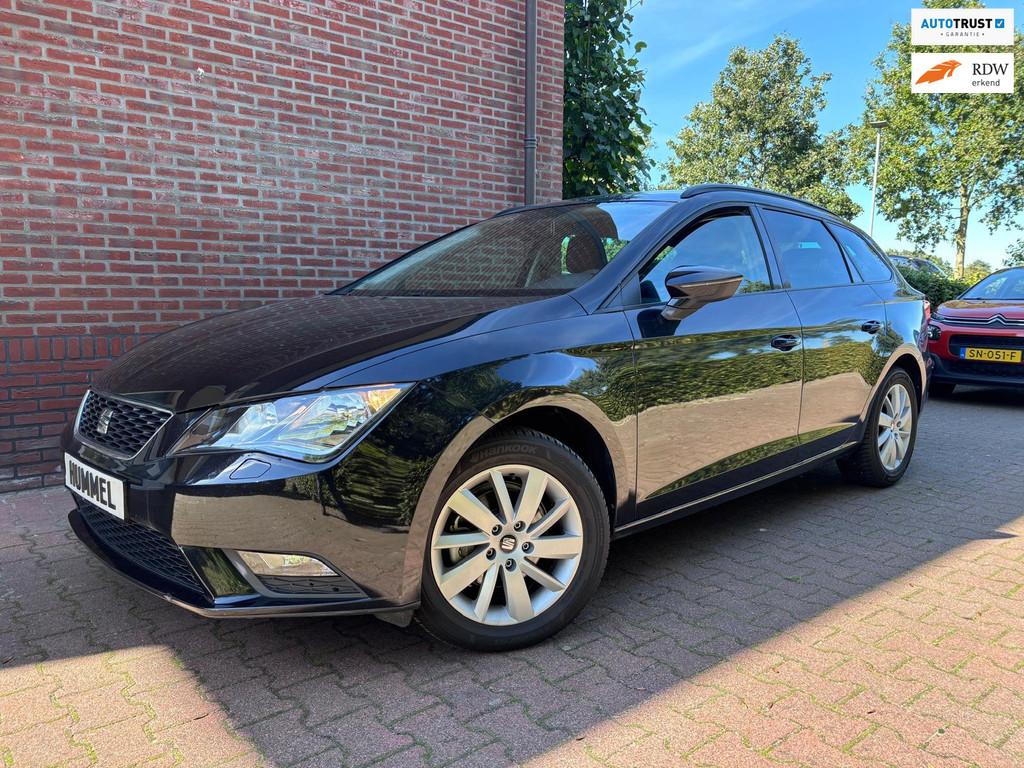 Seat Leon ST 1.2 EcoTSI Style, Auto's, Seat, Stof, Gebruikt, Zwart, 4 cilinders