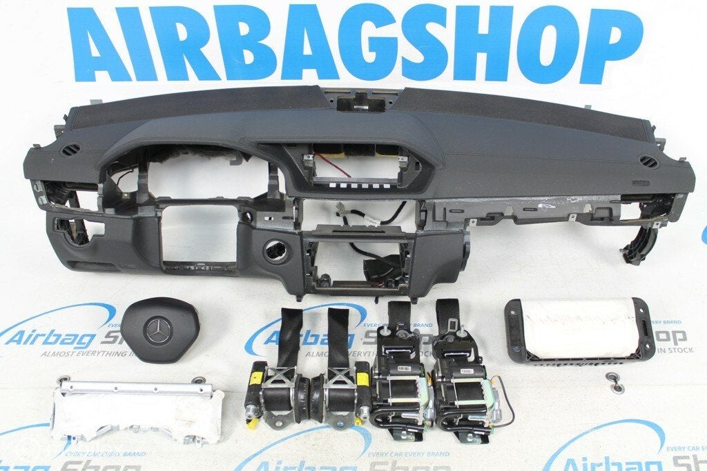 Airbag set Dashboard leder Mercedes E klasse W212 2009-2016