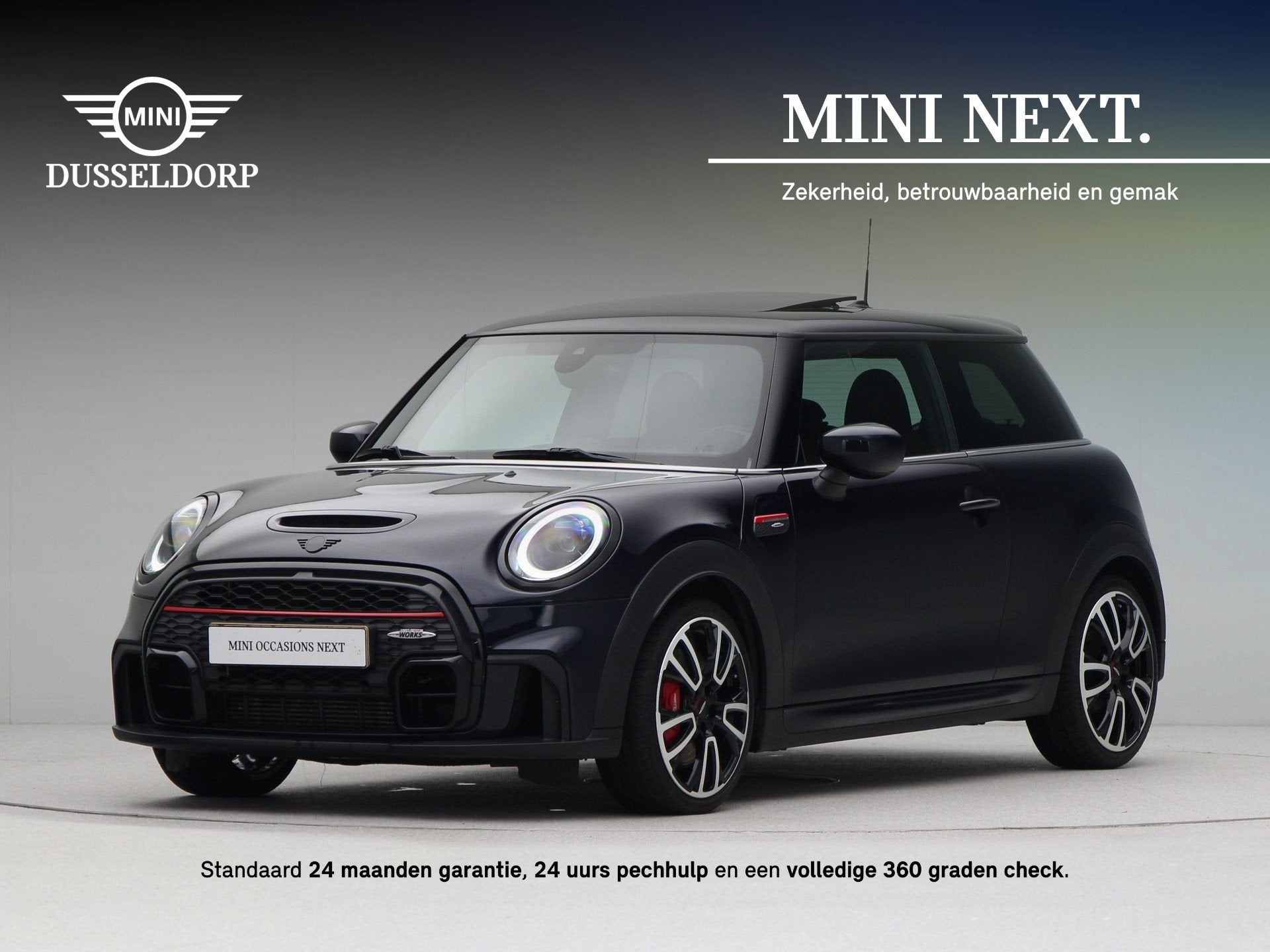 MINI 3-deurs John Cooper Works Aut. (bj 2021, automaat), Auto's, 1998 cc, 232 pk, Gebruikt, 4 cilinders