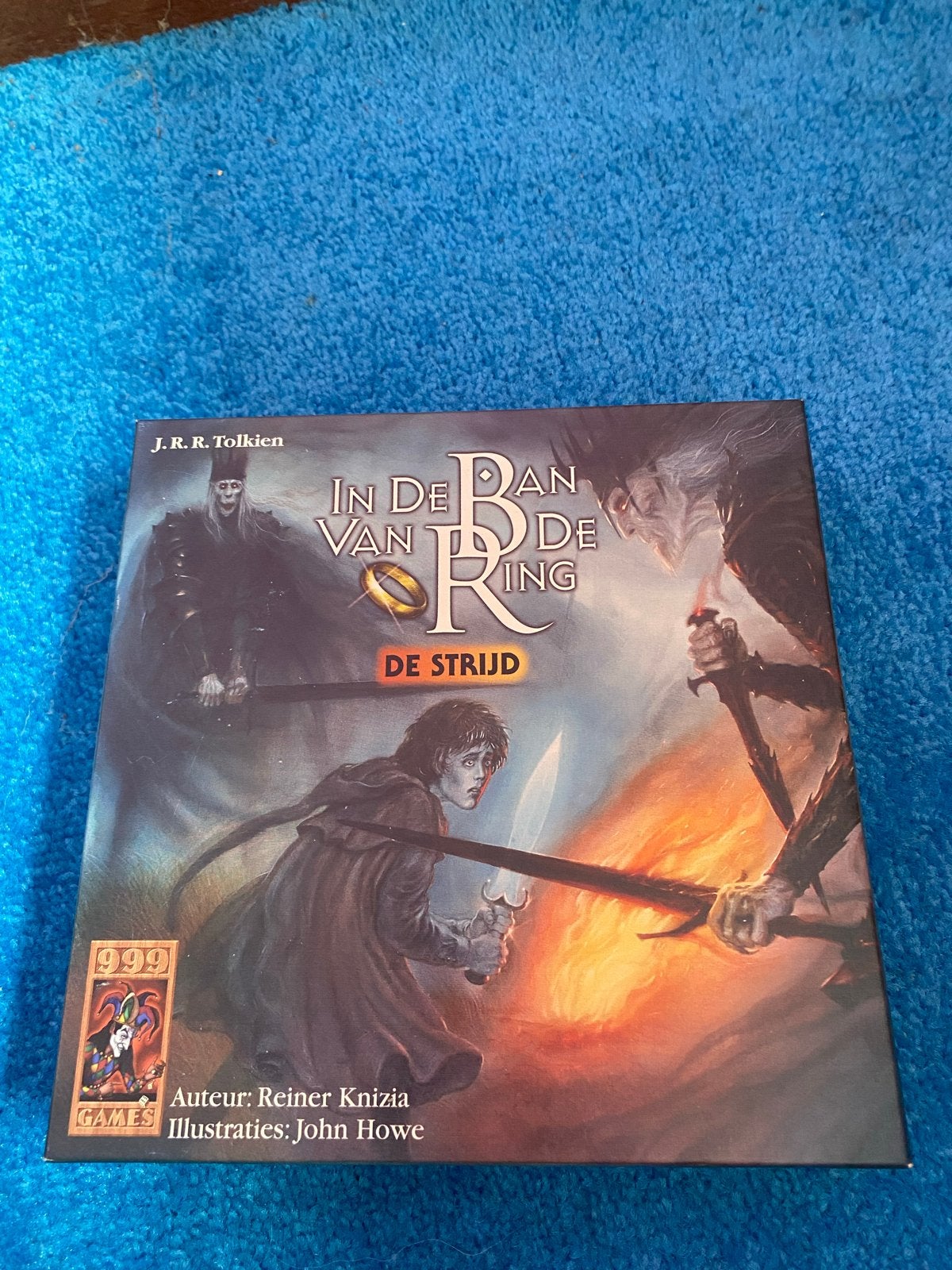 In de Ban van de Ring: De Strijd - Bordspel, Een of twee spelers, Ophalen of Verzenden, Zo goed als nieuw