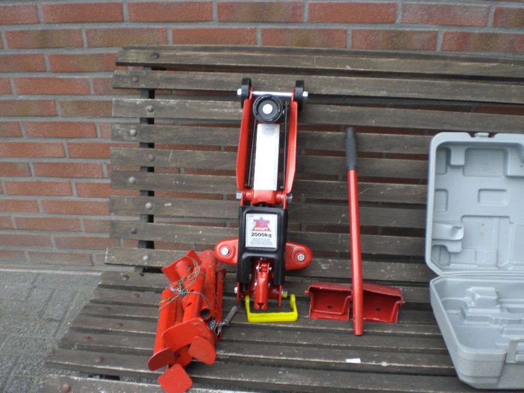 autokrik topkraft hef verm 2000kg, Ophalen, Nieuw, Hydraulisch, Garagekrik