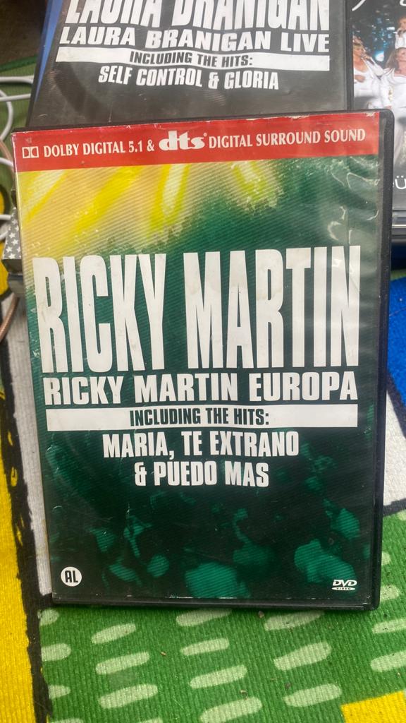Ricky Martin dvd, Ophalen of Verzenden