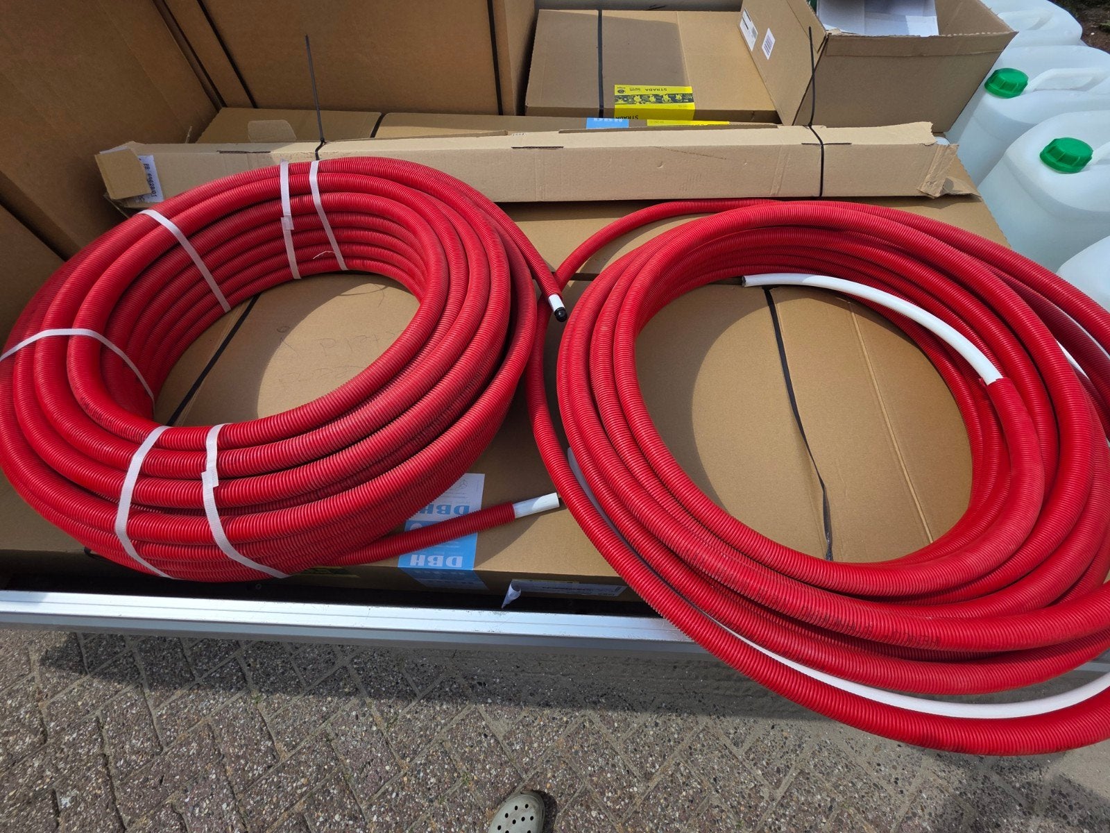Henco Leiding Nieuw - Diverse Rollen (20&26mm), Ophalen, Nieuw, Kabel of Snoer